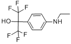 2-(4-(ETHYLAMINO)PHENYL)-1,1,1,3,3,3-HEXAFLUOROPROPAN-2-OL Structural