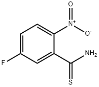 Benzenecarbothioamide, 5-fluoro-2-nitro- (9CI) Structural