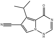 5-ISOPROPYL-4-OXO-3,4-DIHYDROPYRROLO[2,1-F][1,2,4]TRIAZINE-6-CARBONITRILE