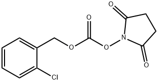 N-(2-Chlorobenzyloxycarbonyloxy)succinimide Structural