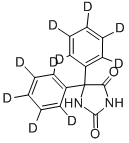 5,5-DIPHENYL-D10-HYDANTOIN Structural