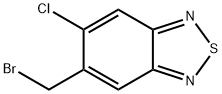 5-(BROMOMETHYL)-6-CHLORO-2,1,3-BENZOTHIADIAZOLE Structural