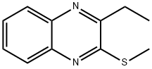 Quinoxaline, 2-ethyl-3-(methylthio)- (9CI) Structural