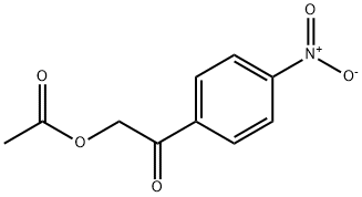 2-(4-nitrophenyl)-2-oxoethyl acetate Structural