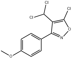 5-CHLORO-4-(CHLOROMETHYL)-3-(4-METHOXYPHENYL)ISOXAZOLE