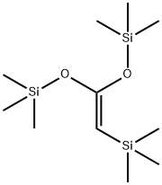 1,1-BIS(TRIMETHYLSILYLOXY)-2-TRIMETHYLSILYLETHENE Structural