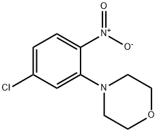 4-(5-CHLORO-2-NITRO-PHENYL)-MORPHOLINE Structural