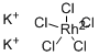 dipotassium pentachlororhodate