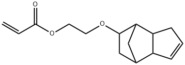 DICYCLOPENTENYLOXYETHYL ACRYLATE Structural