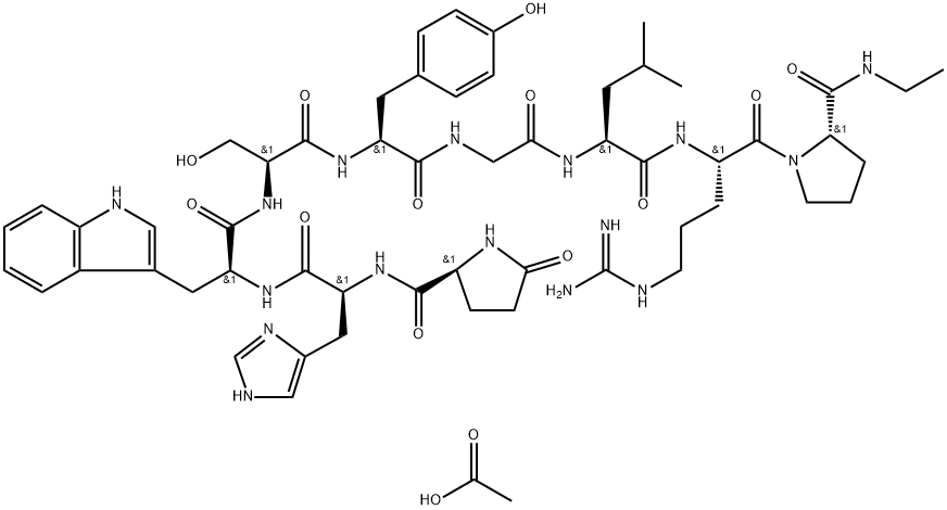 Fertirelin acetate Structural