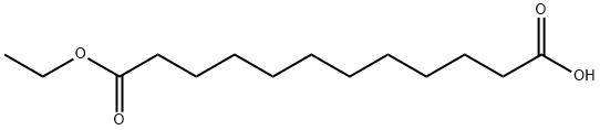 DODECANEDIOIC ACID MONOETHYL ESTER Structural