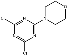 2,4-DICHLORO-6-MORPHOLINO-1,3,5-TRIAZINE Structural