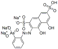 ARSENAZO I TRISODIUM SALT Structural