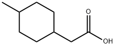 4-METHYLCYCLOHEXANEACETIC ACID Structural