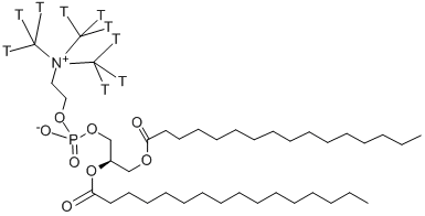 PHOSPHATIDYLCHOLINE, L-ALPHA-DIPALMITOYL, [CHOLINE-METHYL-3H]