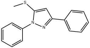 1,3-DIPHENYL-5-METHYLTHIO-1H-PYRAZOLE