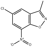 1,2-BENZISOXAZOLE, 5-CHLORO-3-METHYL-7-NITRO- Structural