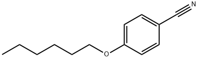 4-N-HEXYLOXYBENZONITRILE Structural