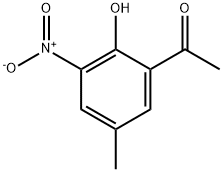 2'-HYDROXY-5'-METHYL-3'-NITROACETOPHENONE Structural