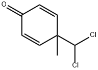 4-DICHLOROMETHYL-4-METHYL-2,5-CYCLOHEXADIENONE Structural