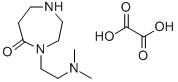 4-[2-(DIMETHYLAMINO)ETHYL]-1,4-DIAZEPAN-5-ONE Structural