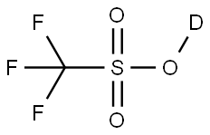 TRIFLUOROMETHANESULFONIC ACID-D Structural