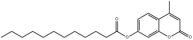 4-METHYLUMBELLIFERYL LAURATE Structural