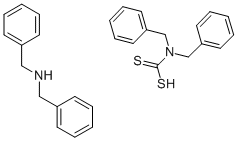 DIBENZYLAMMONIUM DIBENZYLDITHIOCARBAMATE Structural