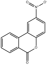 6-NITRO-3,4-BENZOCOUMARIN Structural