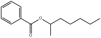 heptan-2-yl benzoate Structural