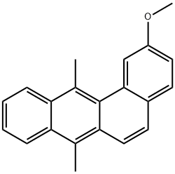 2-methoxy-7,12-dimethylbenz(a)anthracene Structural