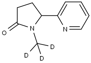 COTININE-D3 (N-METHYL-D3),(+/-)-COTININE-D3,COTININE-METHYL-D3,DL-COTININE-D3 (N-METHYL-D3),DL-Cotinine-methyl-D3