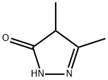 3,4-DIMETHYL-4,5-DIHYDRO-1H-PYRAZOL-5-ONE Structural