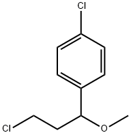 1-chloro-4-(3-chloro-1-methoxypropyl)benzene