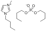 1-Butyl-3-methylimidazolium  dibutyl  phosphate Structural