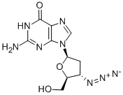 3'-AZIDO-2'-3'-DIDEOXYGUANOSINE Structural