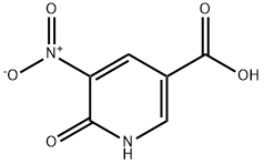 6-Hydroxy-5-nitronicotinic acid Structural