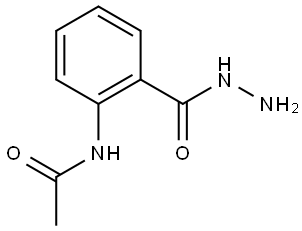 N-[2-(hydrazinocarbonyl)phenyl]acetamide Structural