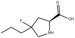 L-Proline, 4-fluoro-4-propyl- (9CI) Structural