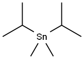 Stannane, dimethylbis(1-methylethyl)- Structural