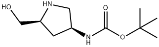 Carbamic acid, [(3S,5S)-5-(hydroxymethyl)-3-pyrrolidinyl]-, 1,1-dimethylethyl