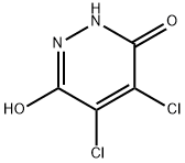 4,5-DICHLORO-3,6-PYRIDAZINEDIOL Structural