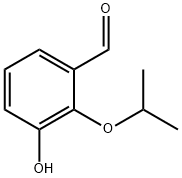 Benzaldehyde, 3-hydroxy-2-(1-methylethoxy)- (9CI) Structural