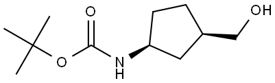 Carbamic acid, [(1S,3R)-3-(hydroxymethyl)cyclopentyl]-, 1,1-dimethylethyl
