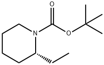 1-Piperidinecarboxylicacid,2-ethyl-,1,1-dimethylethylester,(2R)-(9CI)