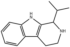 2,3,4,9-Tetrahydro-1-isopropyl-1H-pyrido[3,4-b]indole Structural