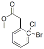 2-bromo-2-chlorophenyl acetic acid methyl ester 