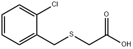 Acetic acid, [[ (2-chlorophenyl)methyl]thio]-