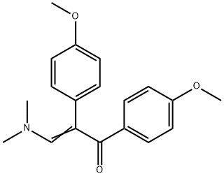 3-(DIMETHYLAMINO)-1,2-BIS(4-METHOXYPHENYL)-2-PROPEN-1-ONE