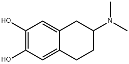 2,3-Naphthalenediol,6-(dimethylamino)-5,6,7,8-tetrahydro-(9CI) Structural